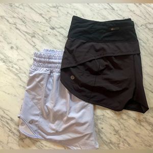 Set of 2 lululemon shorts